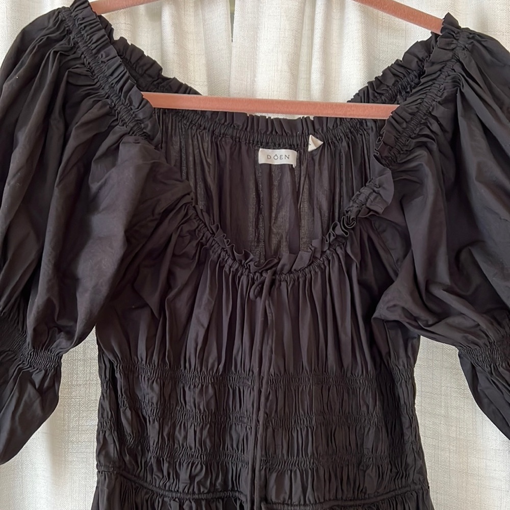 Doen Ischia dress in black 🖤